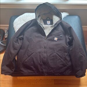 Carhartt Brown Performance Jacket for Outdoor Adventures